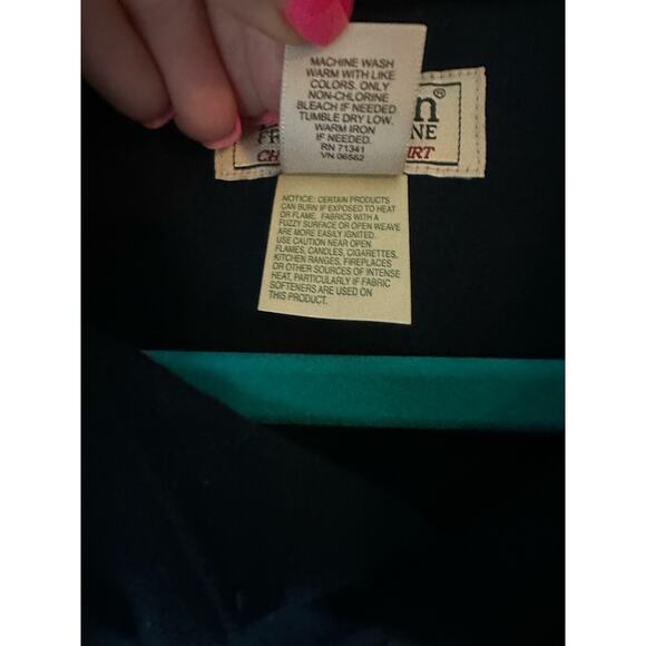 LL Bean Shirt Mens XXL Chamois Cloth Button Up Soft 100% Cotton - Picture 3 of 4